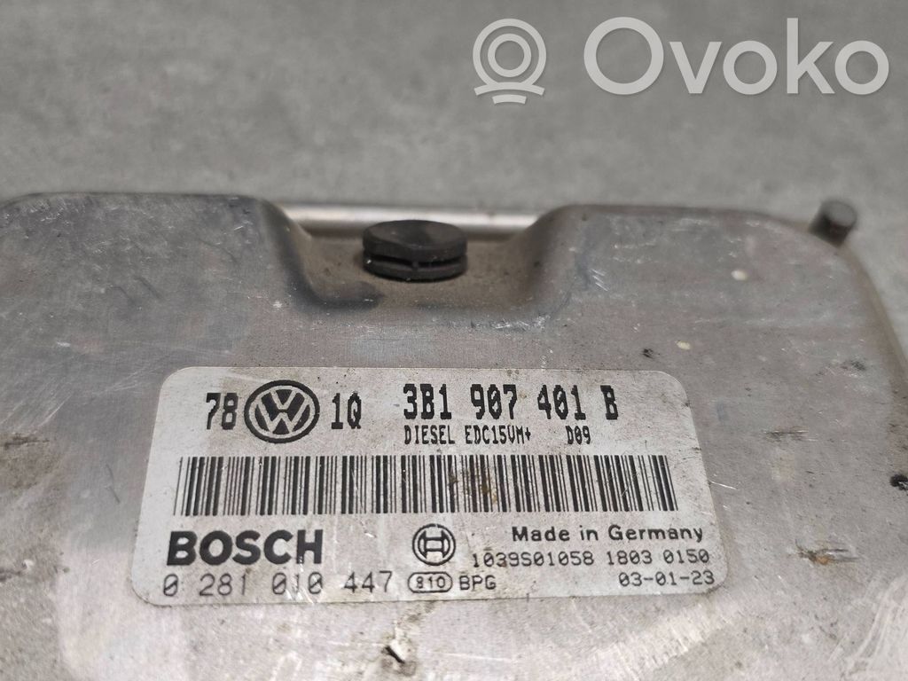 Volkswagen PASSAT B5.5 Engine control unit/module 