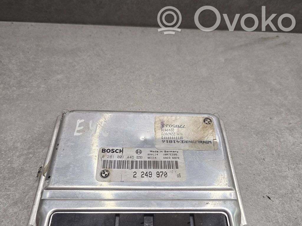 Engine control unit/module   0281001445,2249970