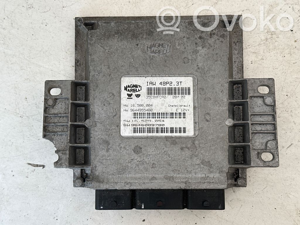 Peugeot 206 Engine control unit/module 