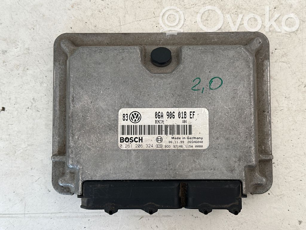 Engine control unit/module   06A906018EF,0261206324,26SA6040