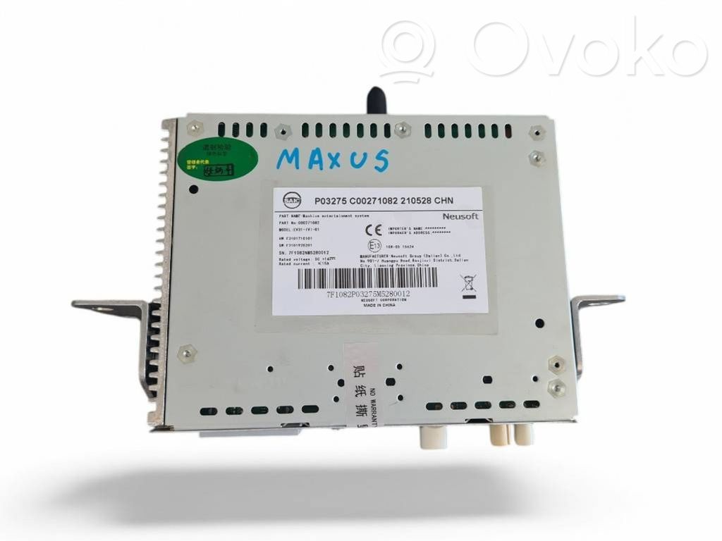 Maxus e-Deliver 3 Unité de navigation Lecteur CD / DVD 