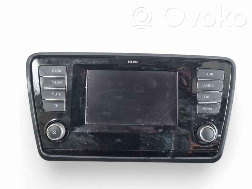 Skoda Octavia Mk3 (5E) Panel / Radioodtwarzacz CD/DVD/GPS 