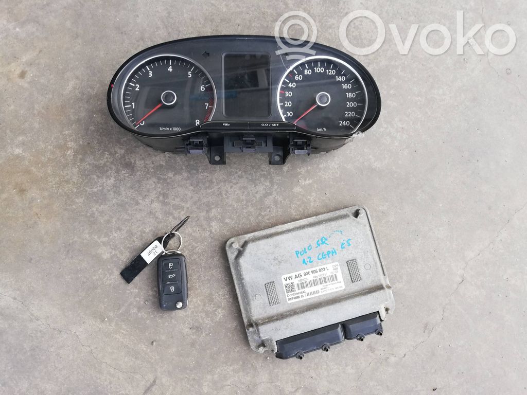 Volkswagen Polo V 6R Unitate/modul de control motor 