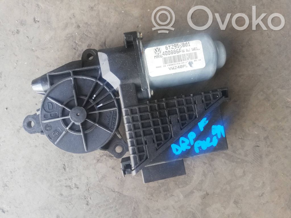 Silnik regulatora szyby drzwi przednich   6Y2959801,VW240PD,400886F