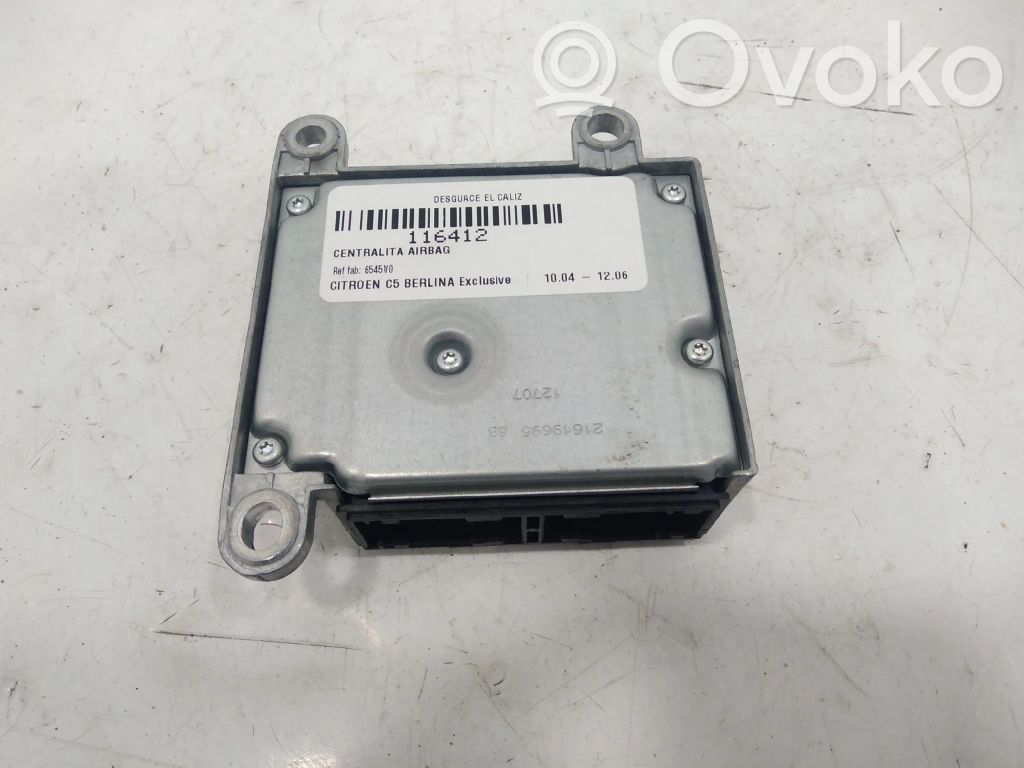 Citroen C5 Airbag control unit/module 