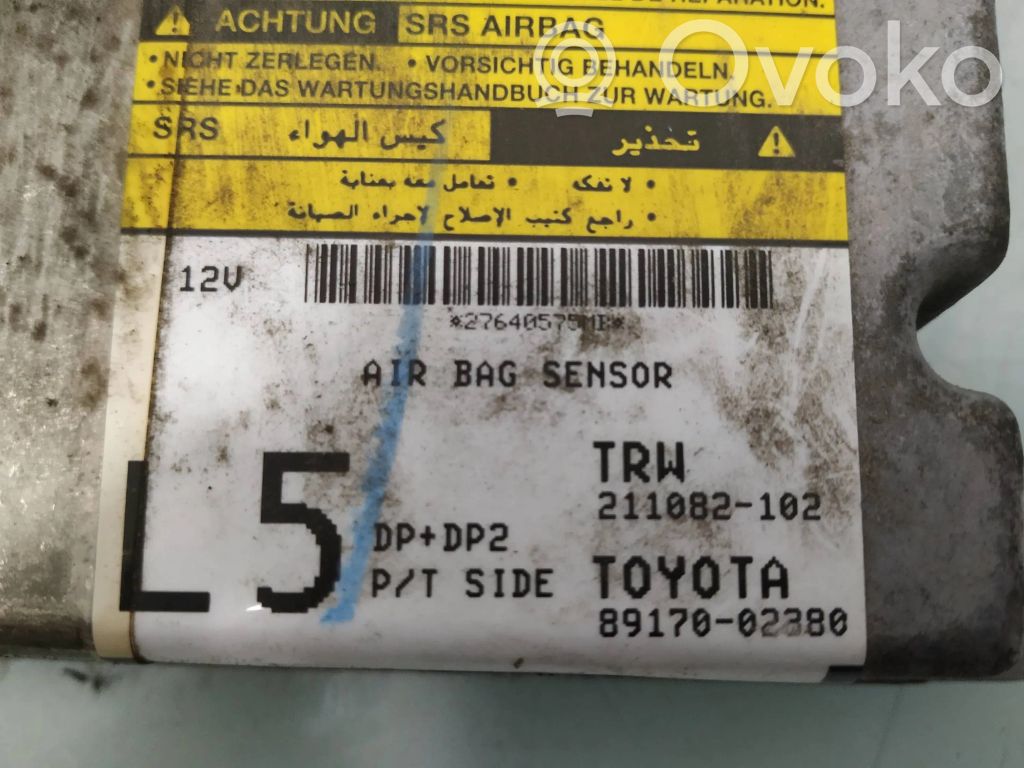 Toyota Corolla E120 E130 Airbag control unit/module 