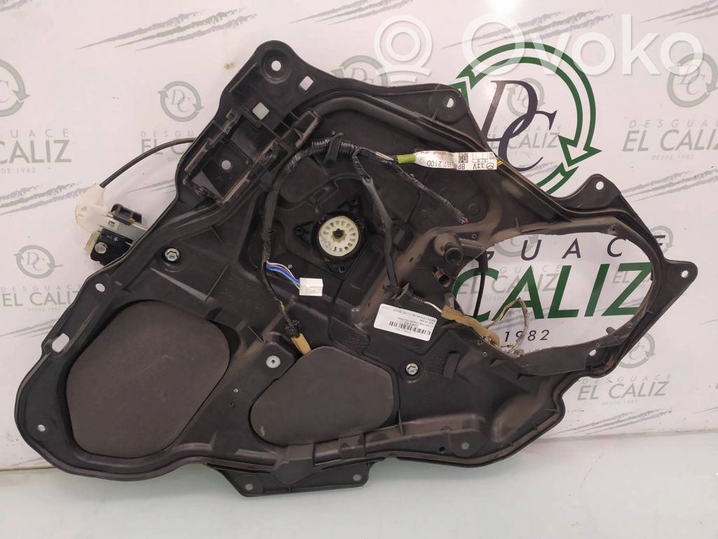 Mazda 3 I Regulador de puerta trasera con motor 