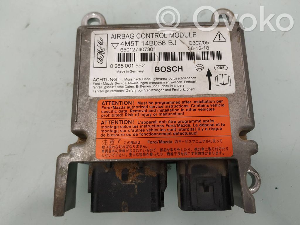 Airbag control unit/module   4M5T14B056BJ