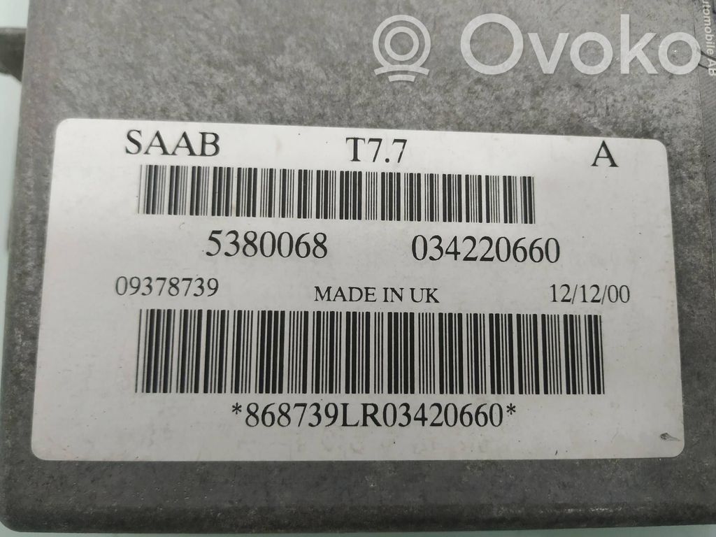 Saab 9-3 Ver1 Engine control unit/module 