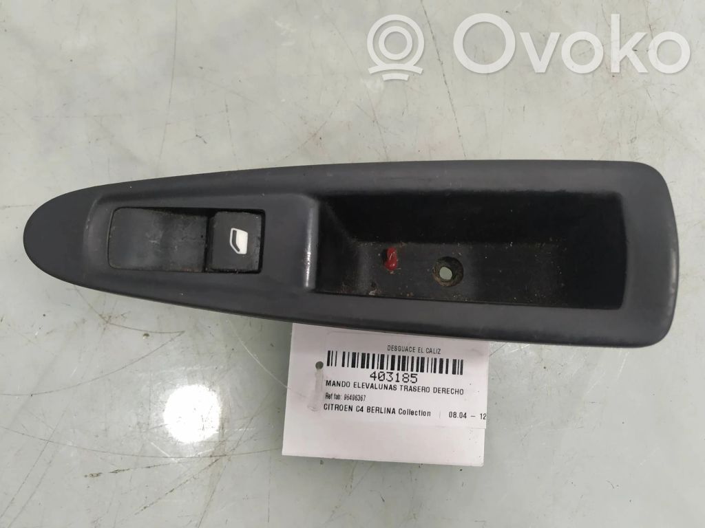 Citroen C4 I Electric window control switch 