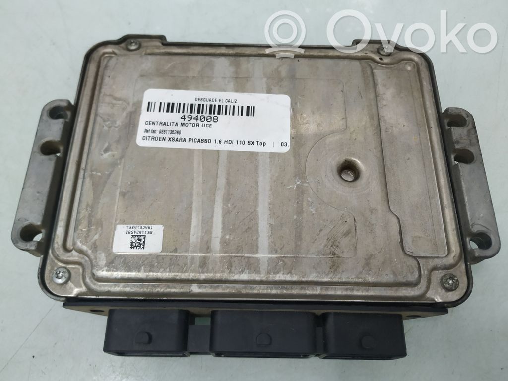 Engine control unit/module   9661135380