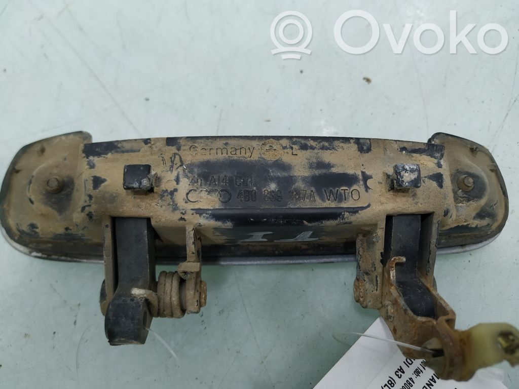 Audi A3 S3 8L Manecilla externa puerta trasera 