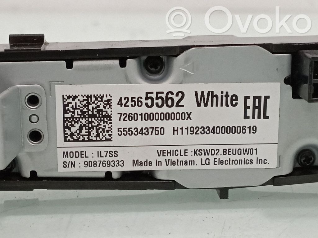 Opel Astra K Interruptor de control multifunción 