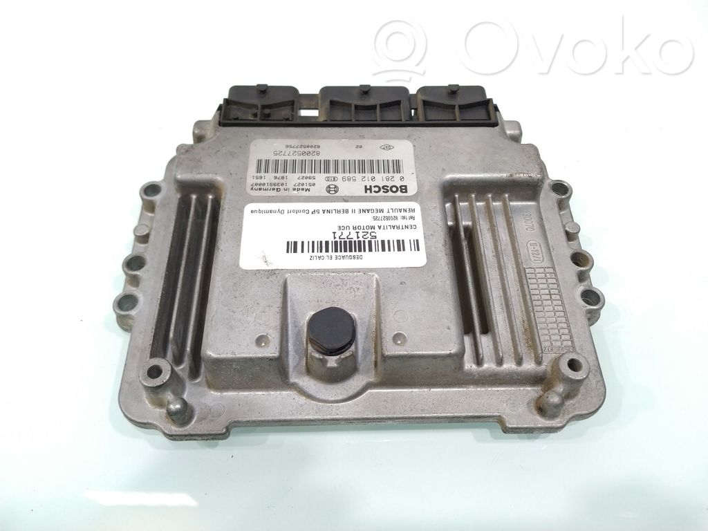 Renault Megane II Engine control unit/module 