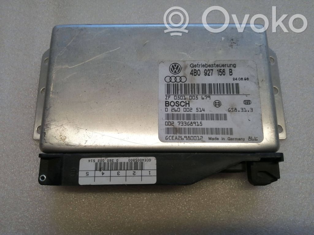 Gearbox control unit/module   4B0927156B,0260002514,0501005679
