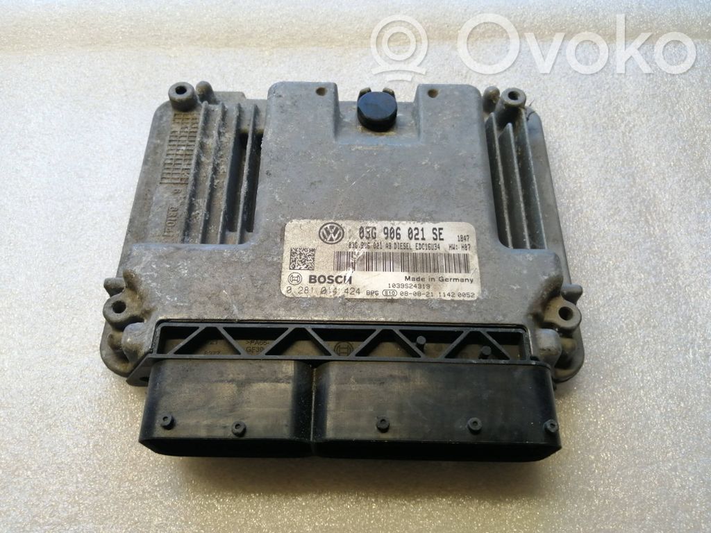 Seat Leon (1P) Engine control unit/module 