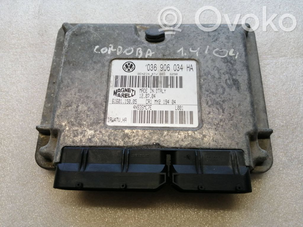 Seat Cordoba (6L) Engine control unit/module 