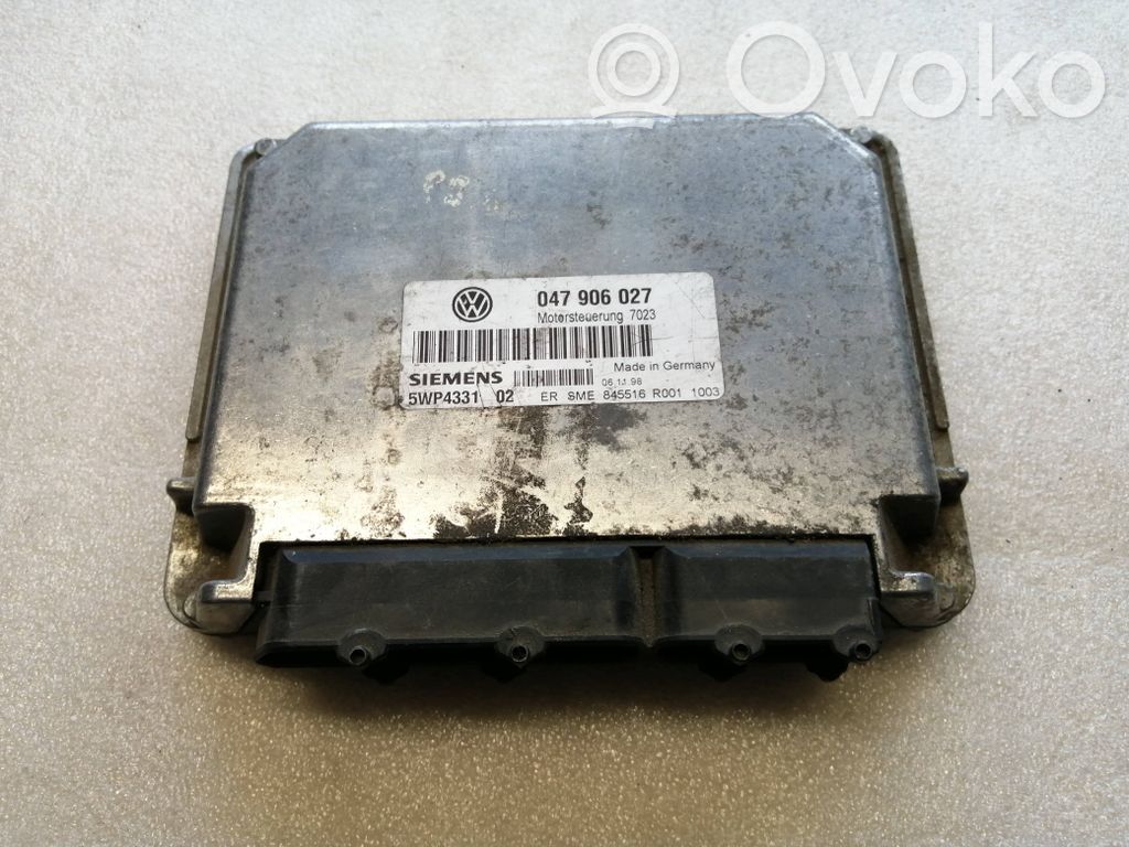 Engine control unit/module   047906027,5WP4331