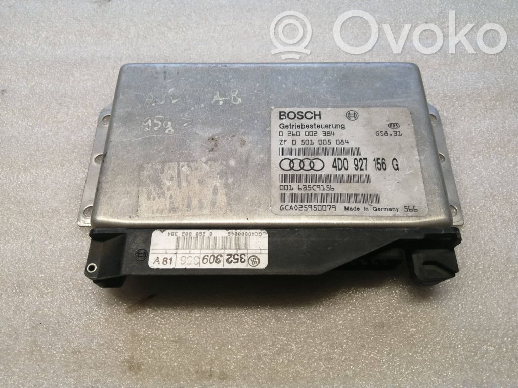Audi A8 S8 D2 4D Gearbox control unit/module 