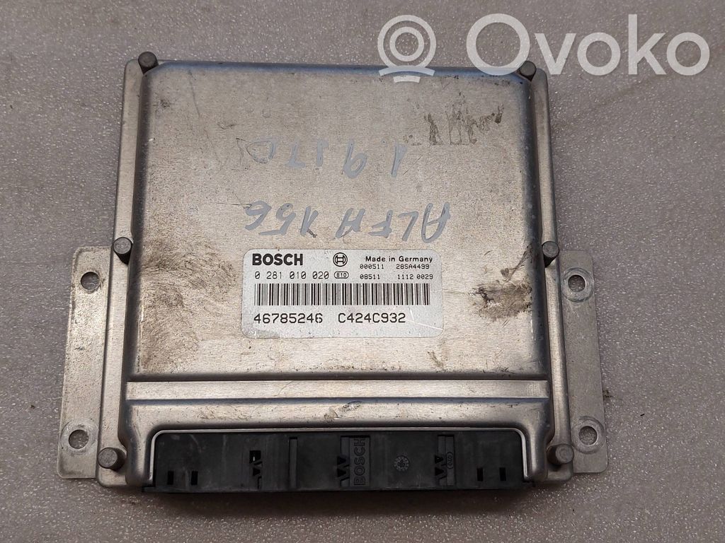 Alfa Romeo 156 Engine control unit/module 