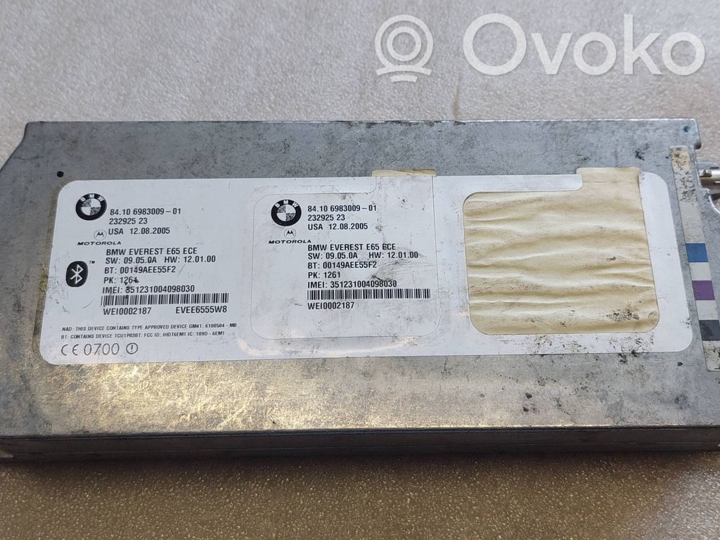 BMW 7 E65 E66 Bluetooth control unit module 