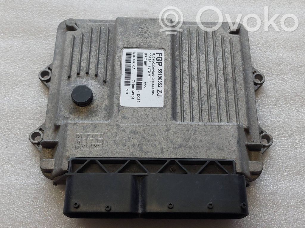 Engine control unit/module   55196352ZJ,7160004904