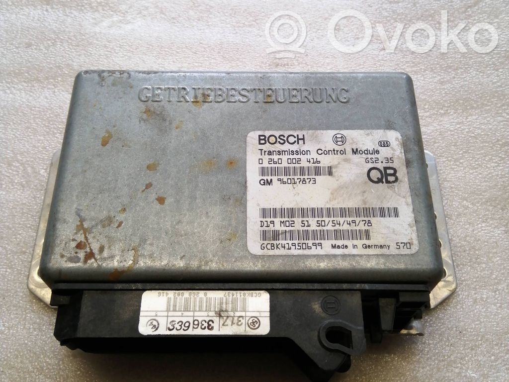 Opel Omega B1 Centralina/modulo scatola del cambio 