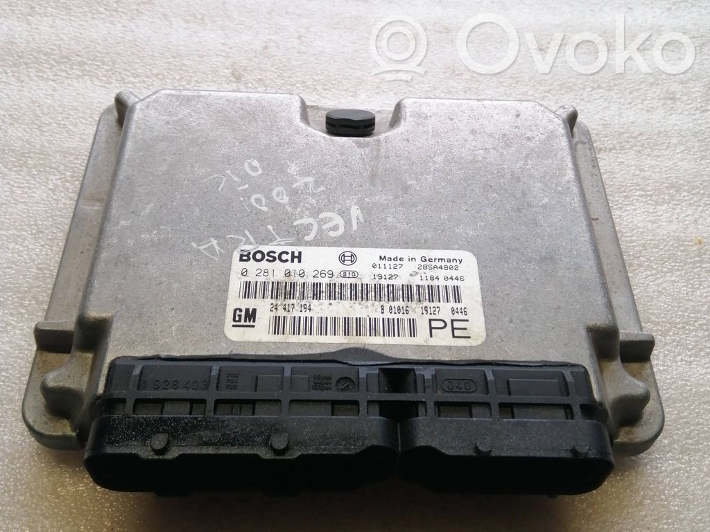 Engine control unit/module   0281010269,24417194,28SA4807