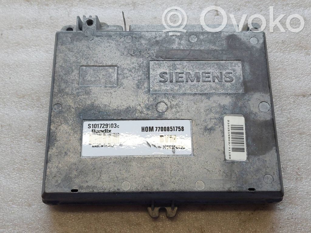 Renault Clio I Engine control unit/module 