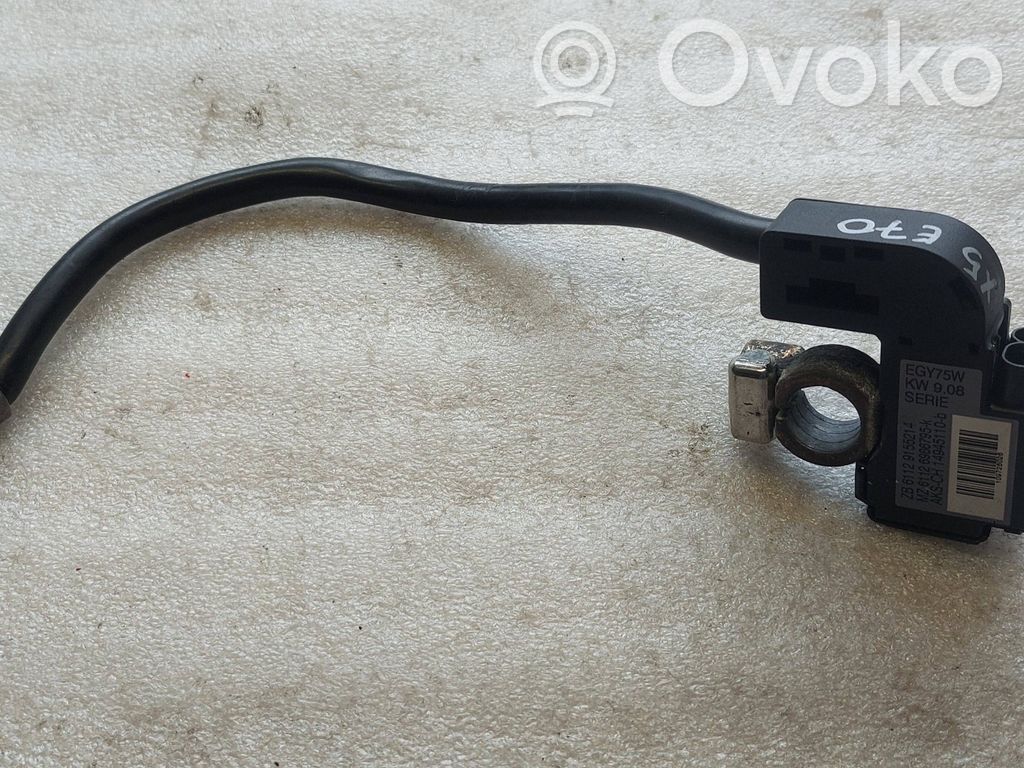 BMW X5 E70 Câble négatif masse batterie 