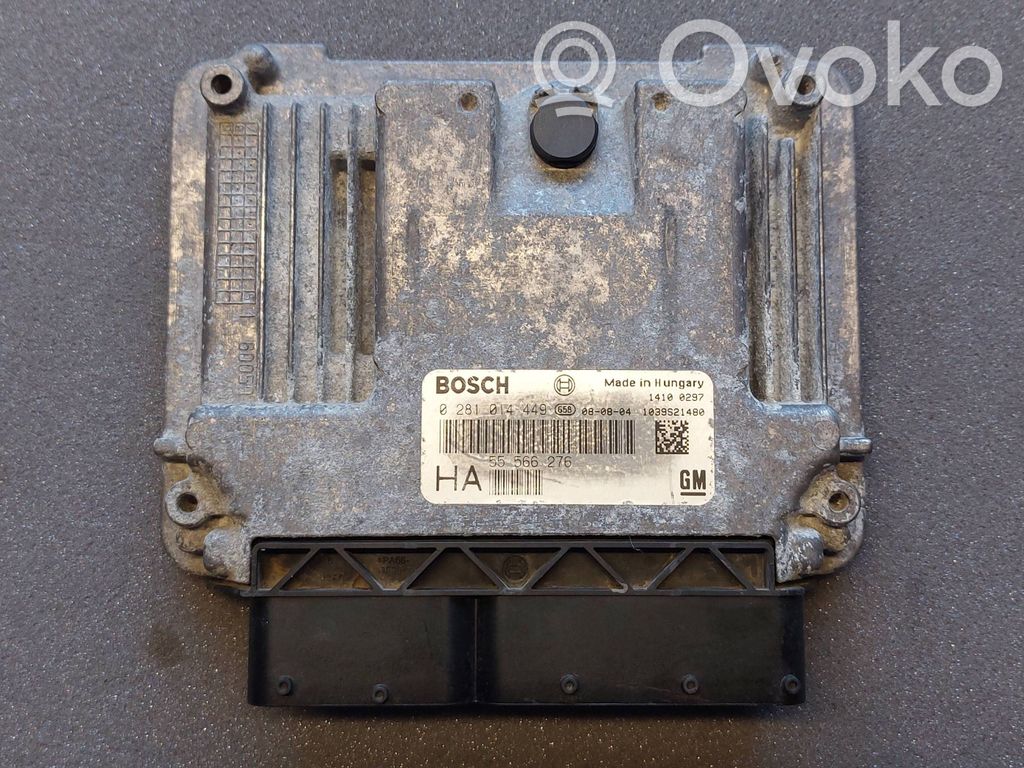 Opel Vectra C Engine control unit/module 
