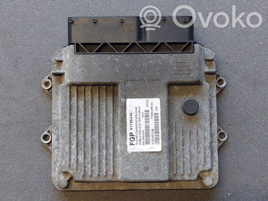 Fiat Doblo Engine control unit/module 