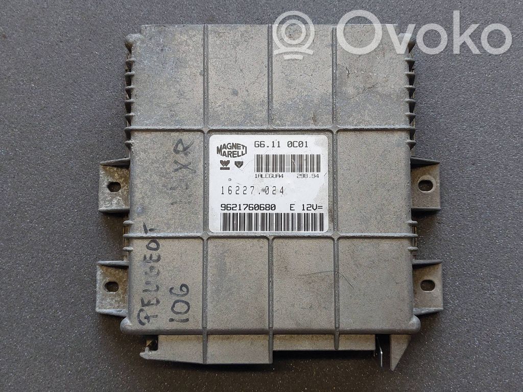 Peugeot 106 Engine control unit/module 
