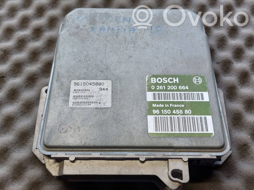 Engine control unit/module   0261200664,9615045880