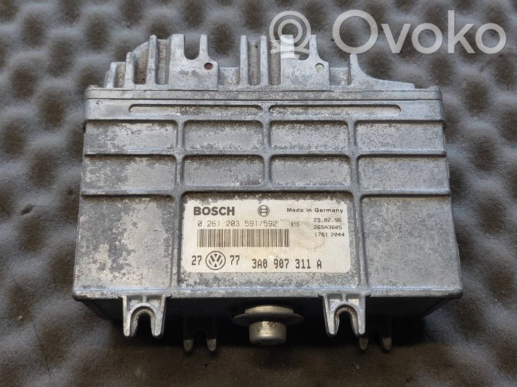 Engine control unit/module   3A0907311A,0261203591,26SA3605