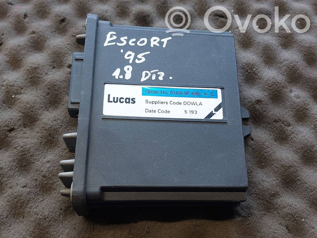 Ford Escort Engine control unit/module 