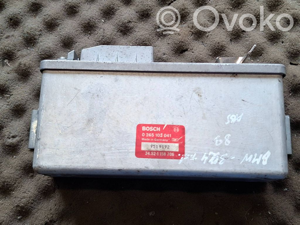 BMW 3 E30 ABS valdymo blokas 