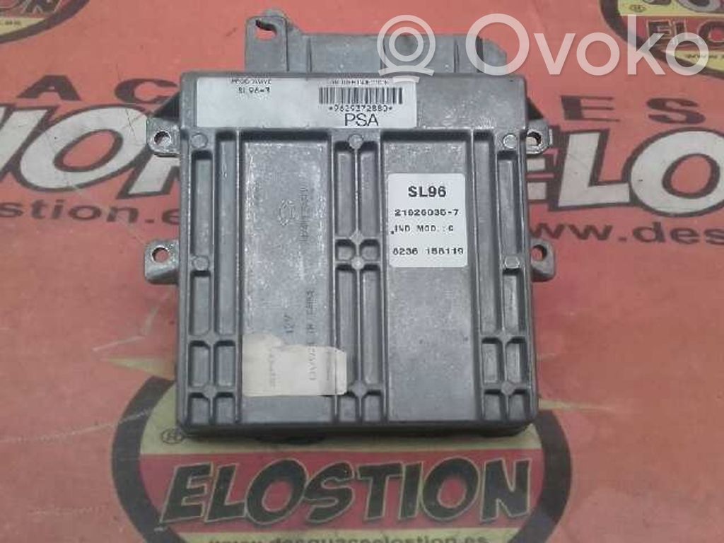 Peugeot 206 Engine control unit/module 