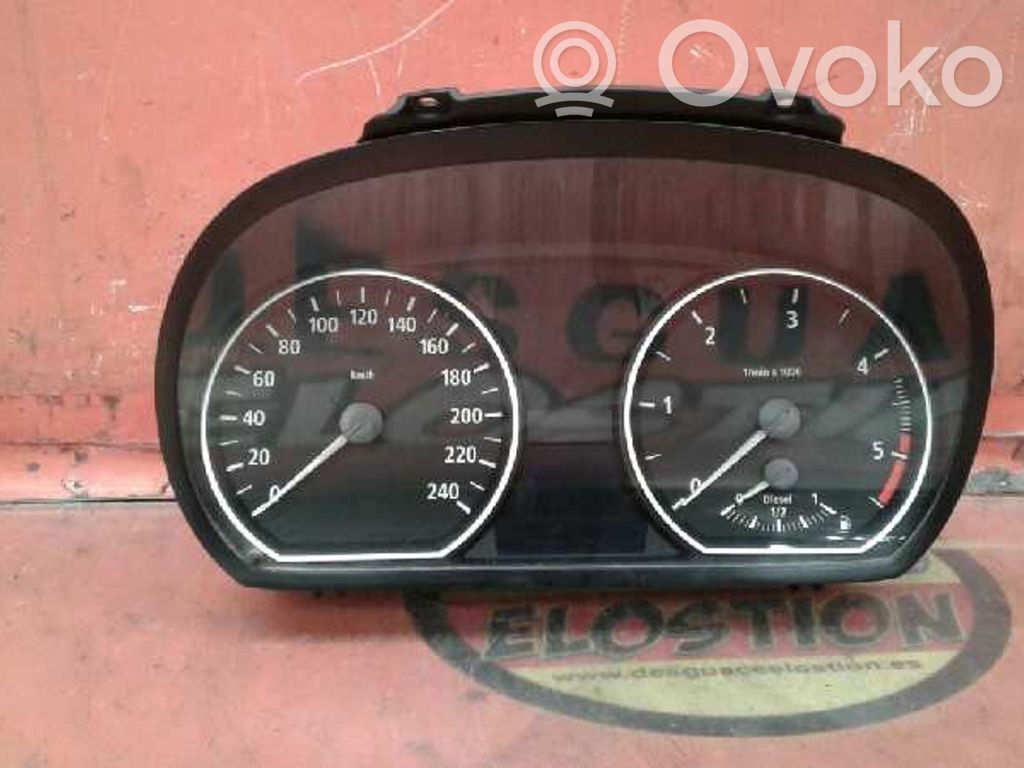 BMW 1 E81 E87 Speedometer (instrument cluster) 