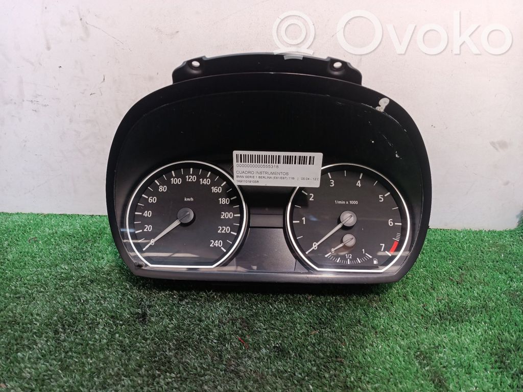 BMW 1 E81 E87 Speedometer (instrument cluster) 