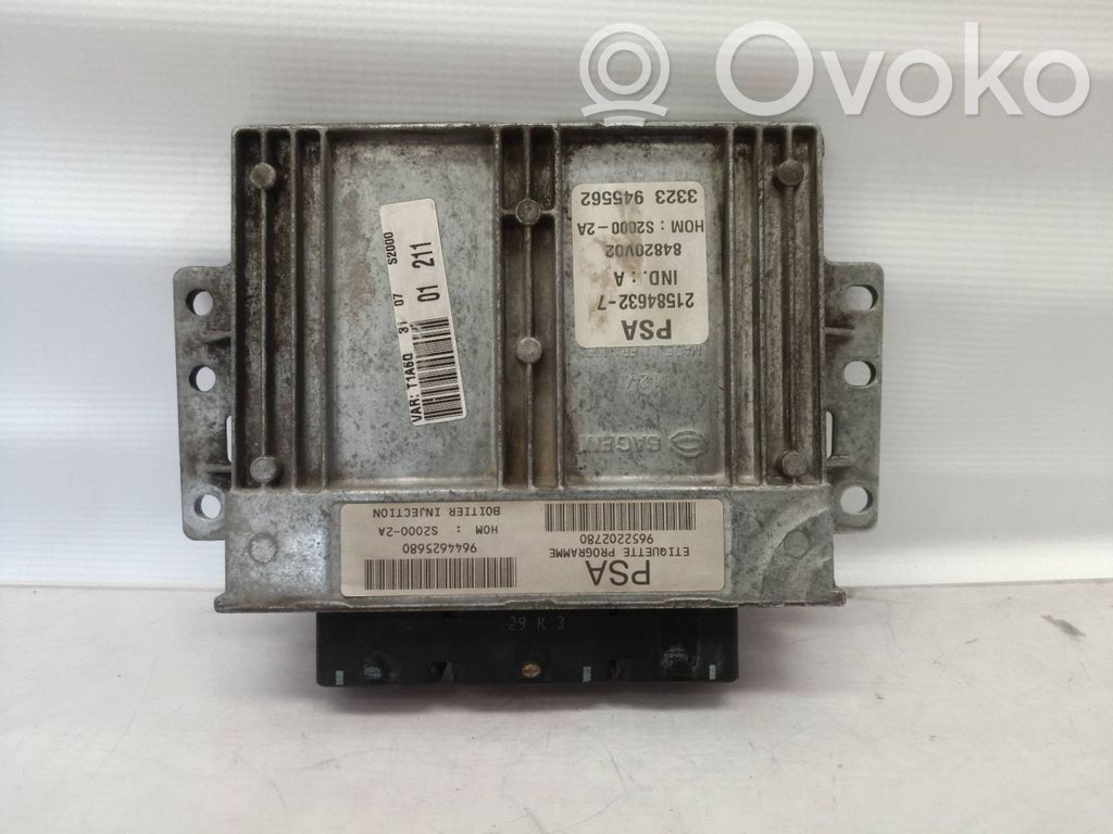 Engine control unit/module   9644625680,9644625680,215846327