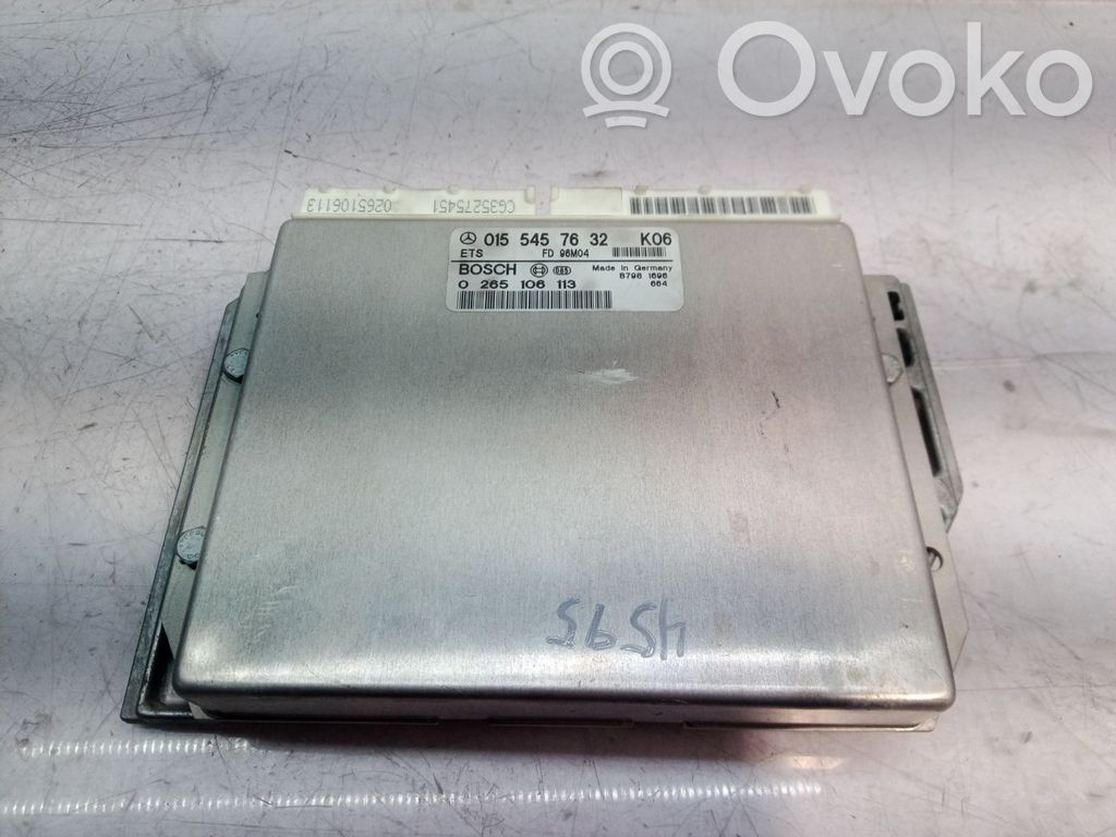 ABS control unit/module   0155457632,0155457632,0265106113