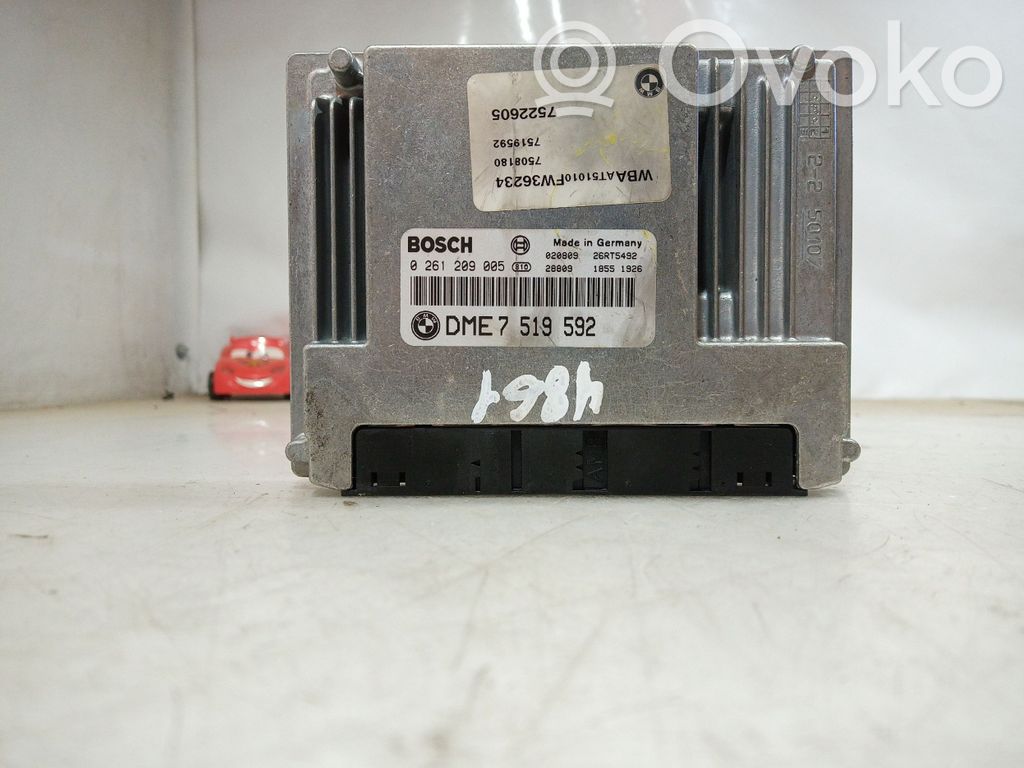 Variklio valdymo blokas   0261209005,0261209005,7519592