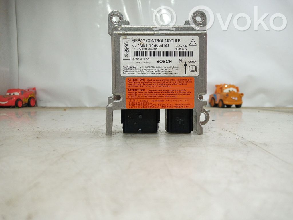Airbag control unit/module   4M5T14B056BJ,4M5T14B056BJ,0285001552