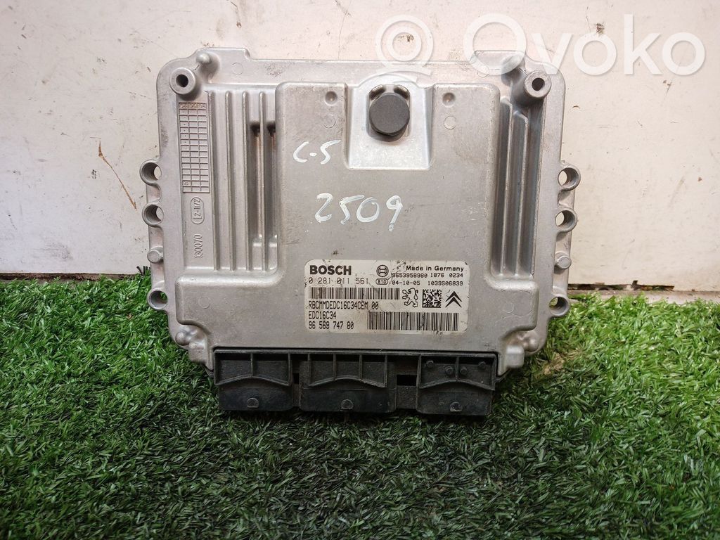 Engine control unit/module   0281011561,6056974780,96539558980
