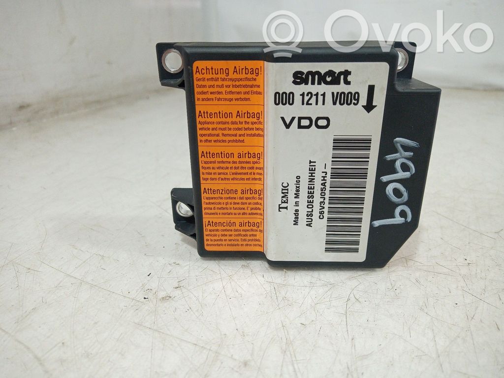 Airbag control unit/module   0001211V009,0001211V009,0001211V009