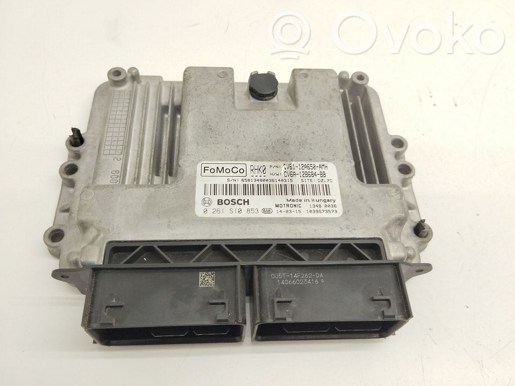 Engine control unit/module   CV6A12A650AMH,0261S10853,BOSCH
