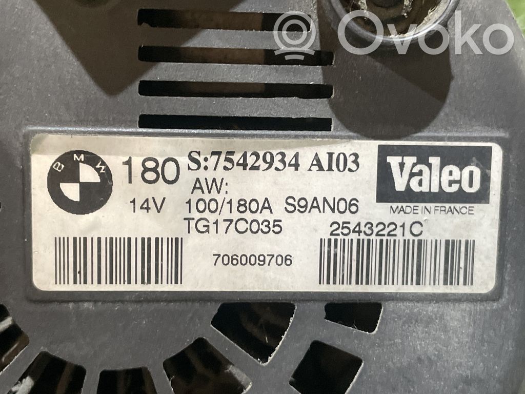 Lichtmaschine   TG17C035,7542934VALEO,7542934