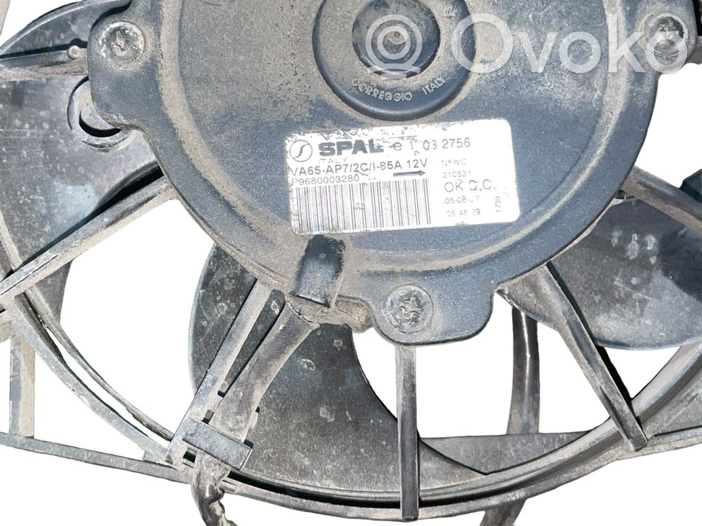 Peugeot 207 Ventilatore di raffreddamento elettrico del radiatore 