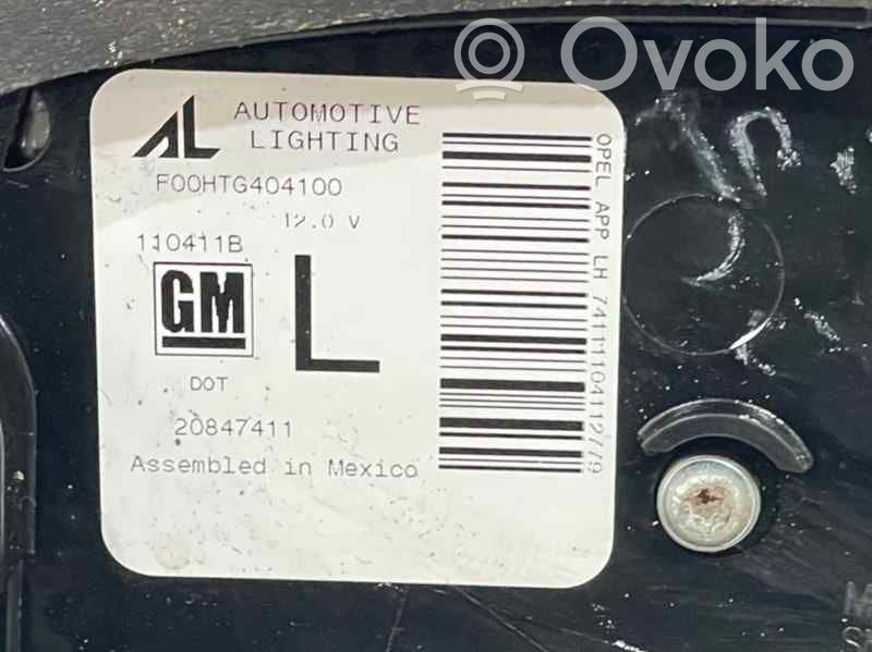 Opel Ampera Luces portón trasero/de freno 
